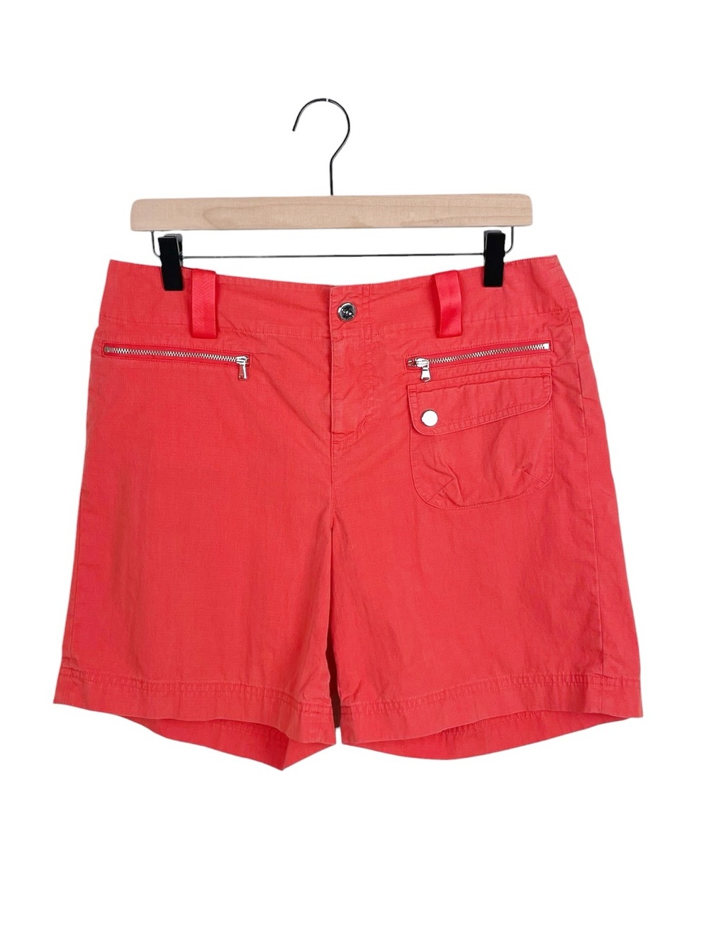 Lauren Ralph Lauren Active Women's Athletic Shorts Size 4 Zipper Pocket Golf